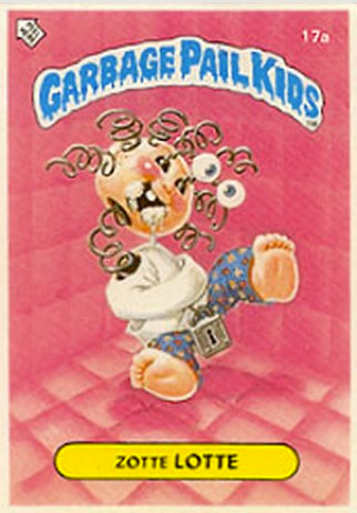 Illustration for article titled Rarest and Most Expensive Garbage Pail Kids Cards Ever Made!